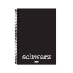 Keskin 14*20 40 Yp.Düz Schwarz Defter