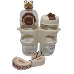 Shotay Çift Gözlü Tritan Matara 900 ML.
