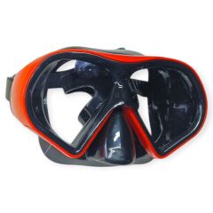 Star Diving Dalış Maskesi Yetişkin - 51703-KIRMIZI