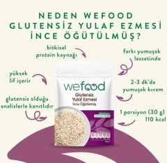 Wefood İnce Öğütülmüş Glutensiz Yulaf Ezmesi 300 Gr