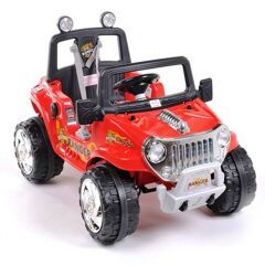 Pilsan Ranger 12v Uzaktan Kumandalı Akülü Araba-Kırmızı