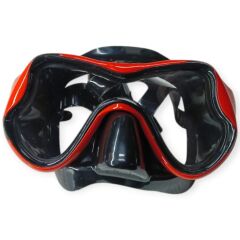 Star Diving Dalış Maskesi Yetişkin - 51704-KIRMIZI