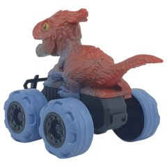 Sürtmeli Dinazor Arabalar 12 cm - H-20 - Parasaurolophus - Mavi