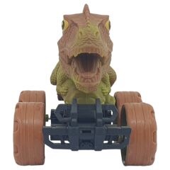 Sürtmeli Dinazor Arabalar 12 cm - H-20 - Stegosaurus -Kahverengi