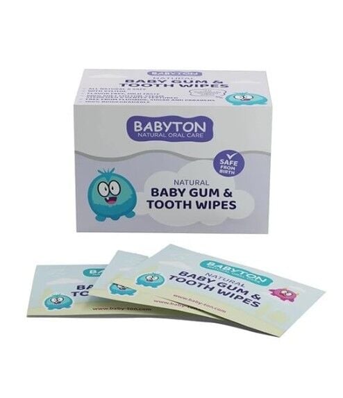 Babyton Bebekler İçin Diş Ve Damak Temizleme Mendili