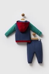 U.S. Polo Assn 3'lü Takım USB2574 İndigo Yeşil