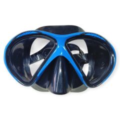 Star Diving Temper Camlı Dalış Maskesi Yetişkin - 51706-MAVİ