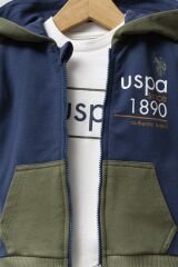 U.S. Polo Assn 3'lü Takım USB2574 İndigo Hardal