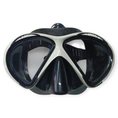 Star Diving Temper Camlı Dalış Maskesi Yetişkin - 51706-BEYAZ