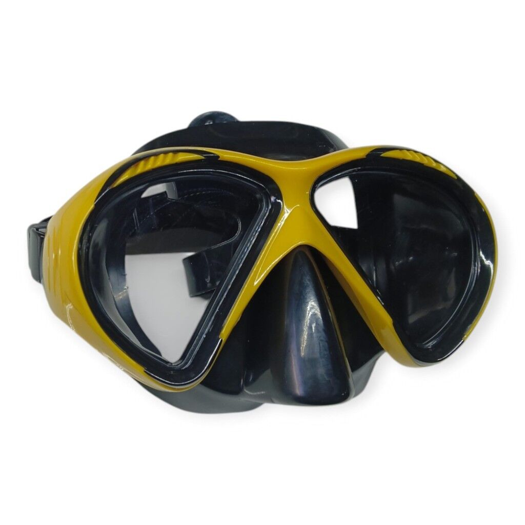 Star Diving Temper Camlı Dalış Maskesi Yetişkin - 51706-SARI