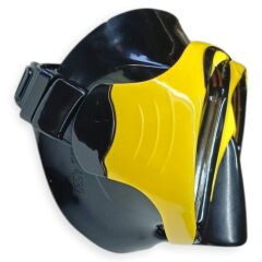 Star Diving Temper Camlı Dalış Maskesi Yetişkin - 51706-SARI