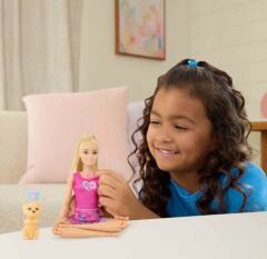Barbie Sesli ve Işıklı Duyarlı Hareketler Bebeği JJN55
