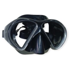 Star Diving Temper Camlı Dalış Maskesi Yetişkin - 51706-SİYAH