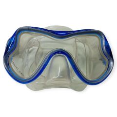 Star Diving Temper Camlı Dalış Maskesi Yetişkin - 51709-MAVİ