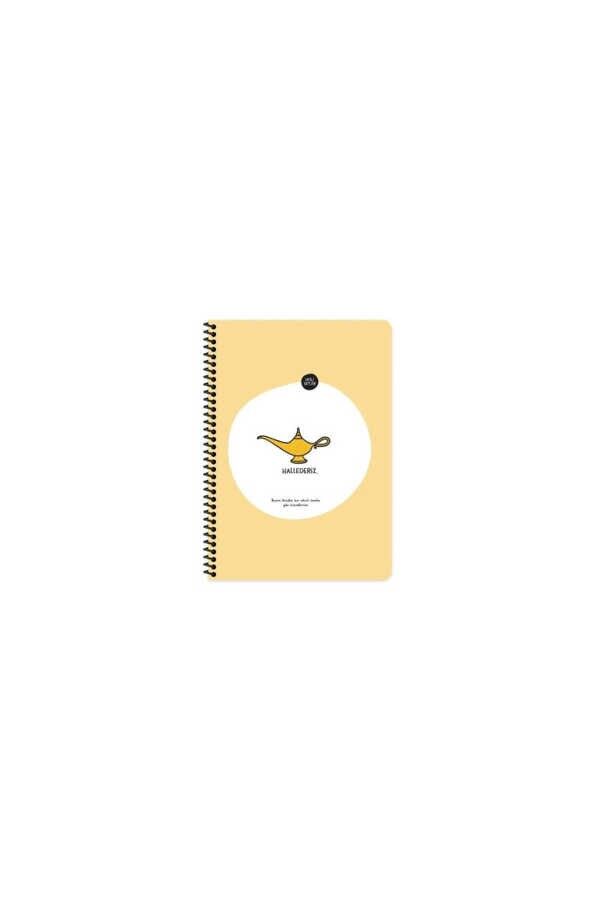 Hisli Şeyler 16,5*22,5  80Yp.Çiz.Stickerli Defter
