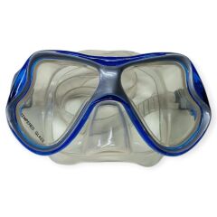 Star Diving Temper Camlı Dalış Maskesi Yetişkin - 51710-MAVİ
