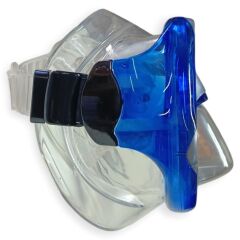 Star Diving Temper Camlı Dalış Maskesi Yetişkin - 51710-MAVİ