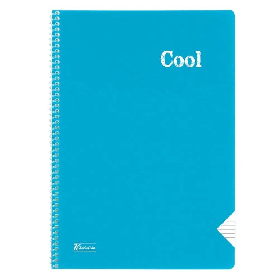 Keskin A4 96Yp.Çizgili Pp Kp.Spiralli Cool Defter