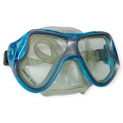 Star Diving Temper Camlı Dalış Maskesi Yetişkin - 51710-TURKUAZ