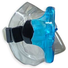 Star Diving Temper Camlı Dalış Maskesi Yetişkin - 51710-TURKUAZ