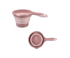 BabyJem Katlanır Banyo 5'Li Küvet Seti 596 Somon