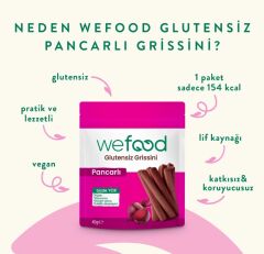 Wefood Kids Organik Pancarlı Grissini 40 Gr