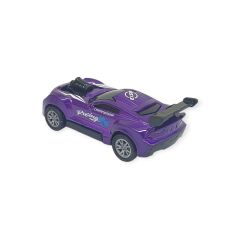 Çek Bırak Metal Küçük Arabalar 8 cm - SH40031 - Mor