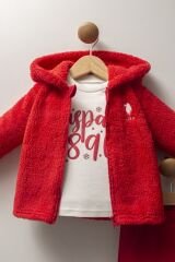 U.S. Polo Assn 3'lü Takım USB2732 Kırmızı