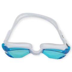 Aynalı Yüzücü Gözlüğü Silikon MAVİ - 1765