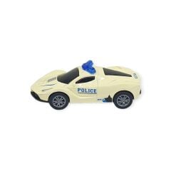Çek Bırak Metal Küçük Arabalar 8 cm - SH40031 - Spor Polis Arabası