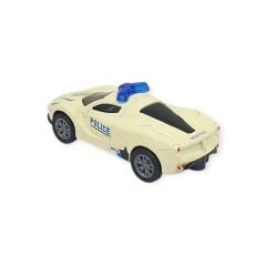 Çek Bırak Metal Küçük Arabalar 8 cm - SH40031 - Spor Polis Arabası