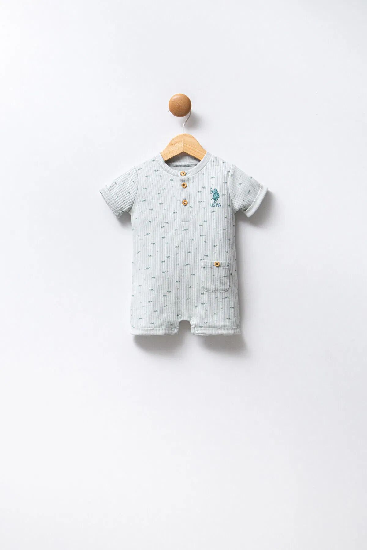 U.S Polo Bebek Tulum USB2312 Su Yeşili