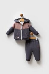 U.S. Polo Assn 3'lü Takım USB2561 Füme