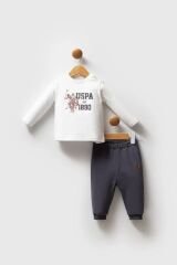 U.S. Polo Assn 3'lü Takım USB2561 Füme