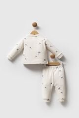 U.S. Polo Assn 2 li Takım USB2605 Ekru