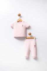 U.S Polo Bebek 2'Li Takım USB2456 Pudra