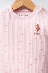 U.S Polo Bebek 2'Li Takım USB2456 Pudra