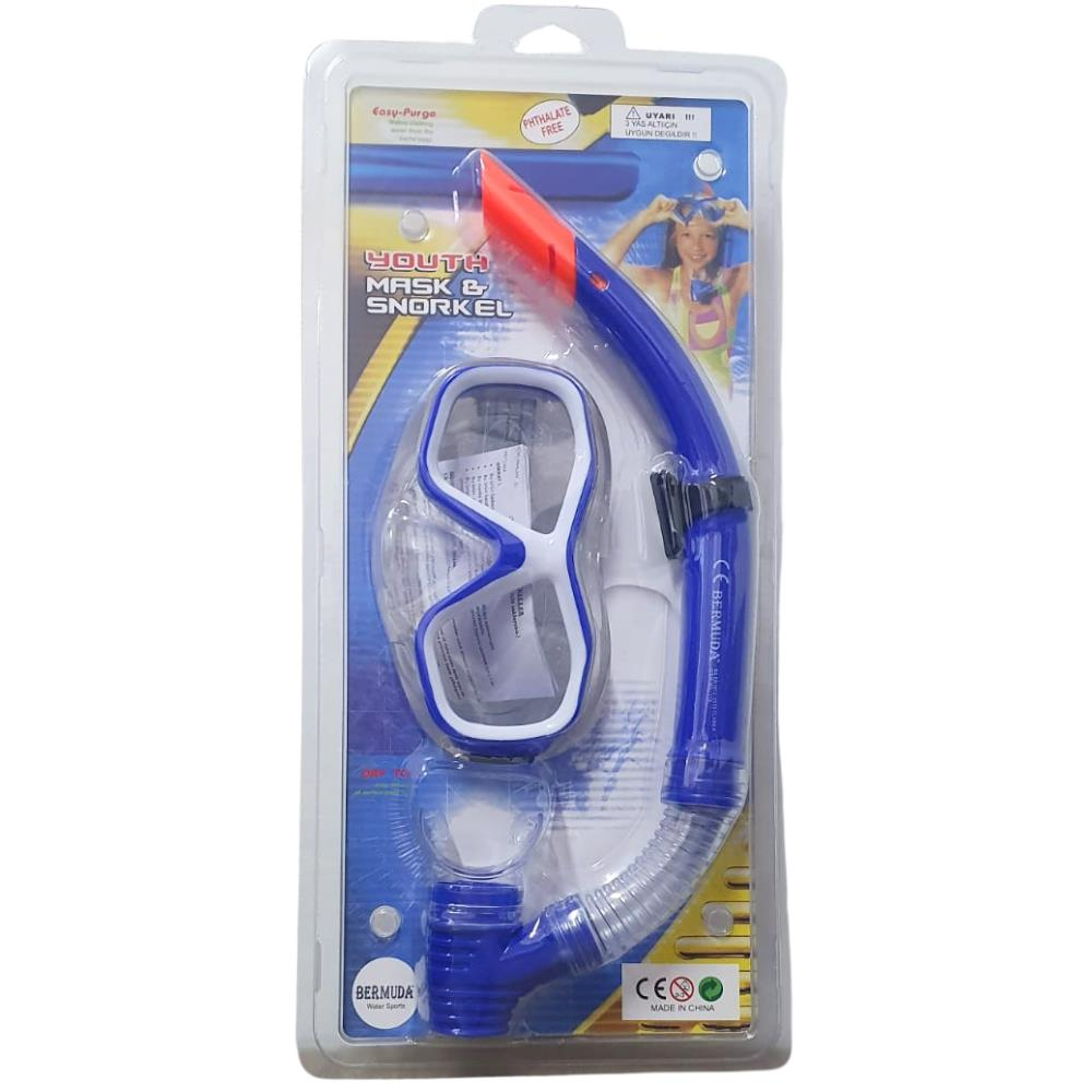 Çocuk Maske ve Şnorkel Cobra Dalış Seti - 2380A/113CSB