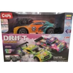 Kumandalı 4 Çeker Işıklı-USB Şarjlı Drif Araba