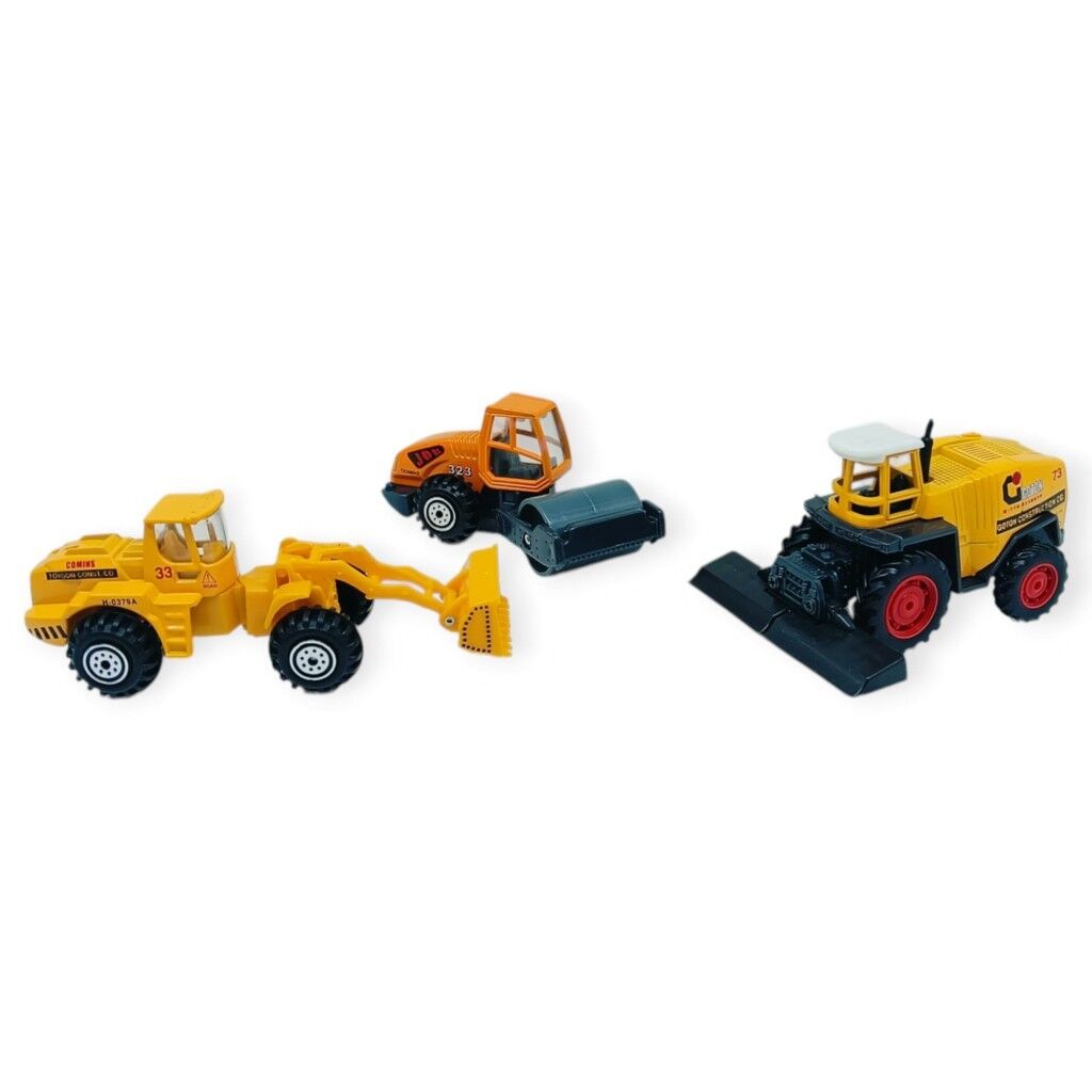 İş Makinaları Serisi - 3 lü Metal İnşaat Serisi - 3