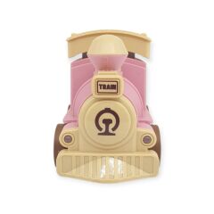 Oyuncak Tren Işıklı Sesli Bas Gitsin 14cm - PEMBE - 8068A