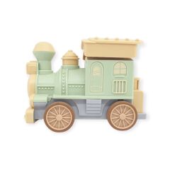 Oyuncak Tren Işıklı Sesli Bas Gitsin 14cm - YEŞİL - 8068A