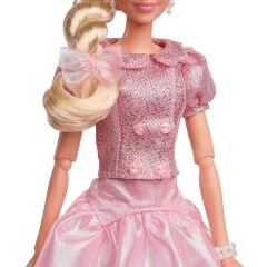 Barbie The Movie Pembe Bereli Barbie Bebek