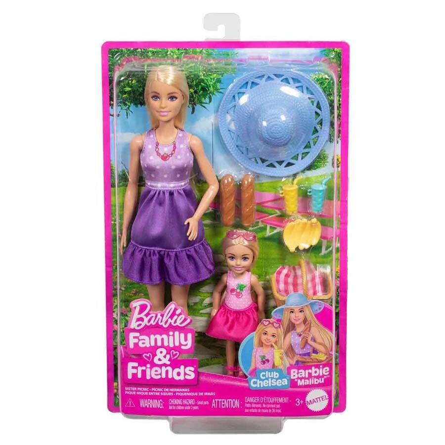 Barbie Malibu ve Chelsea Piknik Oyun Seti