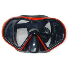 Star Diving Dalış Maskesi ve Snorkel Yetişkin - 51712-KIRMIZI