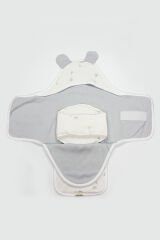 Bistyle Flying Elephant Organik Bel Destekli Kundak 75102 Ekru Gri