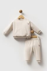 U.S. Polo Assn 2 li Takım USB2718 Bej