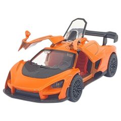 Çek Bırak Metal Arabalar 12 cm - 36121C - Turuncu