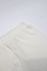 Bistyle Modal Flying Balloons Patikli Pantolon BS16122 Ekru