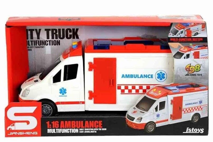Canda Işıklı ve Sesli Ambulans JS126E